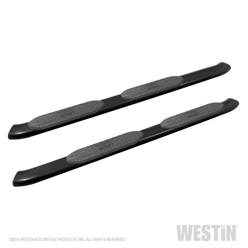 Westin 18-26 Jeep Wrangler JL Unlimited 4DR PRO TRAXX 5 Oval Nerf Step Bars - Textured Black