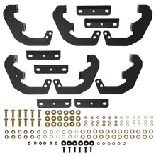 Load image into Gallery viewer, Westin 15-22 Ford F-150 SuperCrew / 17-22 F-250/350 Crew Cab Outlaw Nerf Step Bars - Textured Black