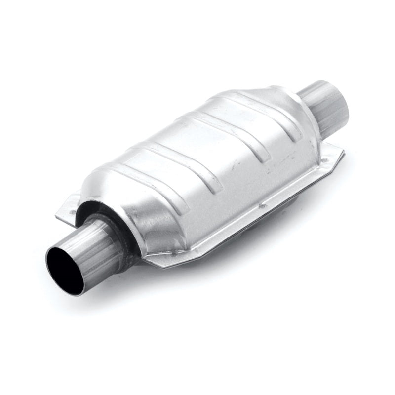 MagnaFlow Universal Catalytic Converter 2.25in Inlet/Outlet Center/Center Oval 9inx6.5inx13in