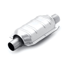 Load image into Gallery viewer, MagnaFlow Universal Catalytic Converter 2.25in Inlet/Outlet Center/Center Oval 9inx6.5inx13in