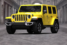 Load image into Gallery viewer, Rally Armor 18-25 Jeep JL Wrangler Black UR Mud Flap w/Blue Logo