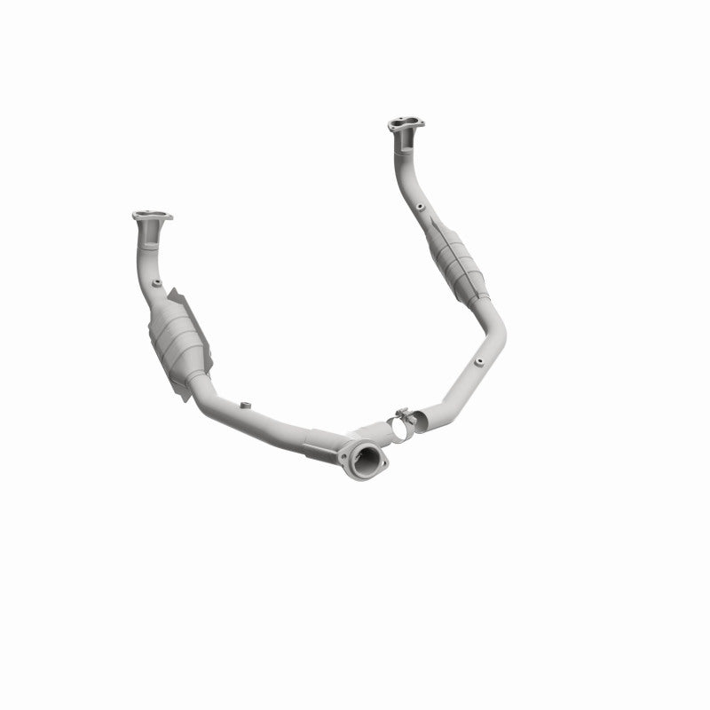 MagnaFlow DF Cat. Conv 97 Land Rover Defender 90 4.0L Y-Pipe Assy / 96-99 Discovery 4.0L Y-Pipe Assy