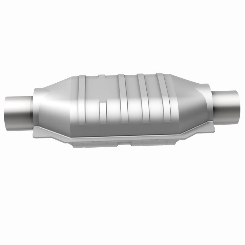 MagnaFlow Univ Cat Conv 2.5in Inlet/Outlet Center/Center Oval 12in Body L x 7in W x 16in Overall L