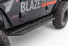 Load image into Gallery viewer, Go Rhino 18-20 Jeep Wrangler JLU Dominator Extreme D6 SideSteps Complete Kit w/SideStep + Brkts