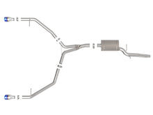 Load image into Gallery viewer, aFe MACH Force-Xp 13-16 Audi Allroad L4 SS Axle-Back Exhaust w/ Blue Flame Tips