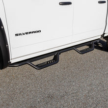 Load image into Gallery viewer, Westin 14-18 Chevrolet Silverado/GMC Sierra Crew Cab Outlaw Nerf Step Bars (Excl. Diesel) -Text. Blk