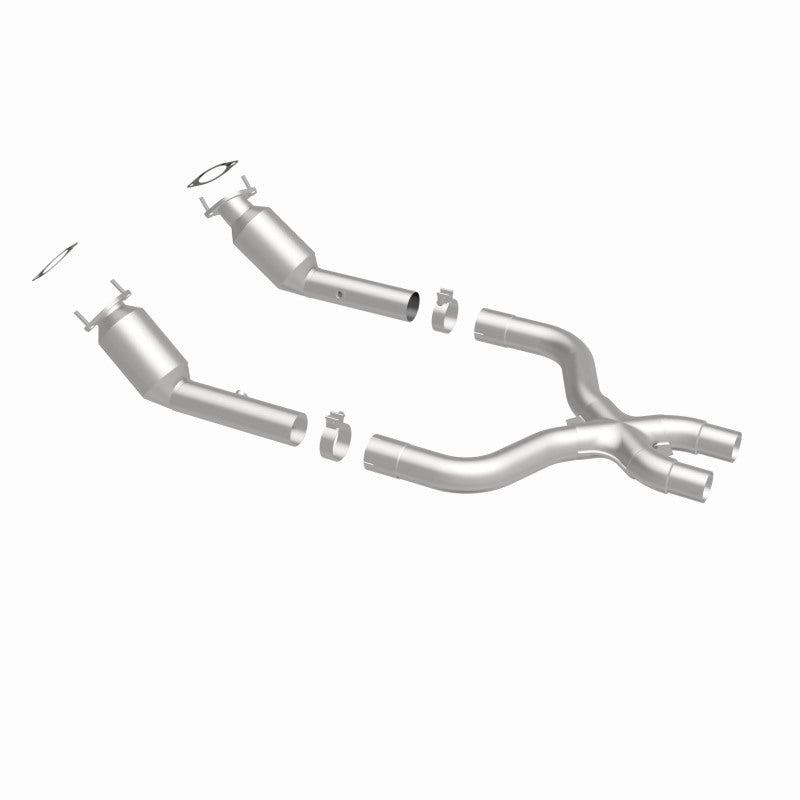 MagnaFlow Direct Fit Catalytic Converter 2011 Mustang 5.0L w/met O/R