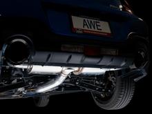 Load image into Gallery viewer, AWE Tuning Subaru BRZ/ Toyota GR86/ Toyota 86 Touring Edition Cat-Back Exhaust- Diamond Black Tips