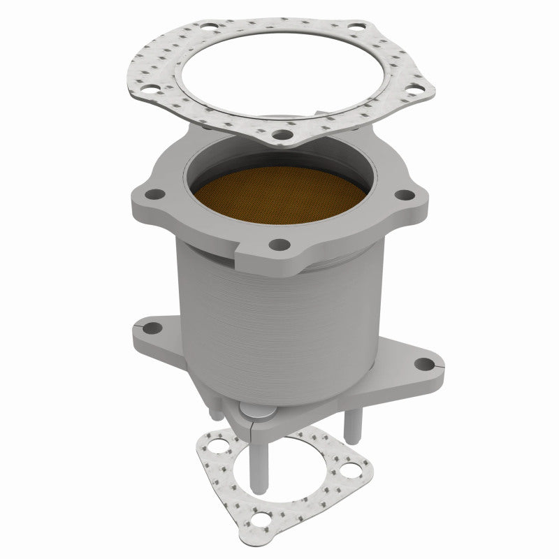 MagnaFlow Direct Fit Catalytic Converter 98 Mazda Protege Front