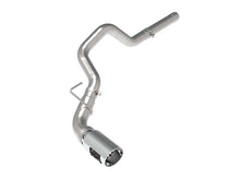Load image into Gallery viewer, aFe Large Bore-HD 3in 409-SS DPF-Back Exhaust System w/ Polished Tip 14-19 RAM 1500 V6 3.0L (td)