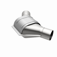 Load image into Gallery viewer, MagnaFlow Universal Catalytic Converter 2.25inch Angled Inlet/Outlet