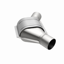 Load image into Gallery viewer, MagnaFlow Universal Catalytic Converter 2.25inch Angled Inlet/Outlet