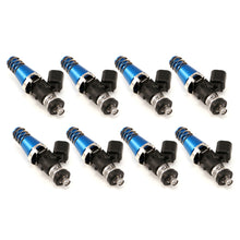 Load image into Gallery viewer, Injector Dynamics 1700cc Injectors - 60mm Length - 11mm Blue Top - Denso Lower Cushion (Set of 8)
