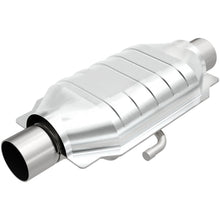 Load image into Gallery viewer, MagnaFlow Universal Catalytic Converter 2.25in Inlet 2.25in Outlet 16in Length 6.375in Width