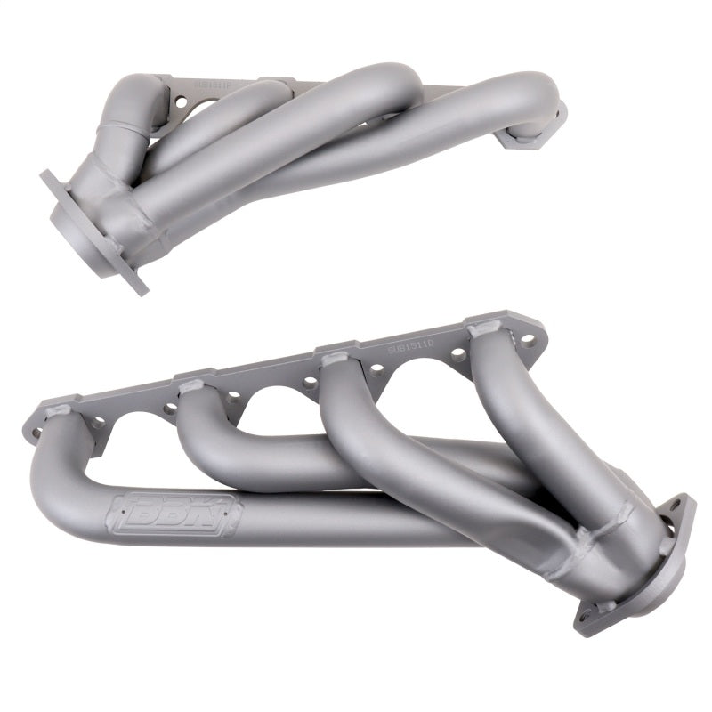 BBK 79-93 Mustang 351 Swap Shorty Unequal Length Exhaust Headers - 1-5/8 Titanium Ceramic