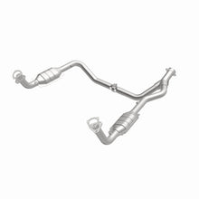 Load image into Gallery viewer, MagnaFlow DF Cat. Conv 95-99 Range Rover 4.0/4.6L GEMS Y-Pipe Assembly *NOT FOR SALE IN CALIFORNIA*