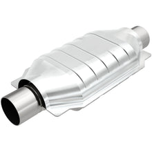 Load image into Gallery viewer, MagnaFlow Univ Cat Conv 2.5in Inlet/Outlet Center/Center Oval 12in Body L x 7in W x 16in Overall L