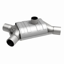 Load image into Gallery viewer, MagnaFlow Universal Catalytic Converter 2 inch/2 inch S/D Subaru PC2 Front