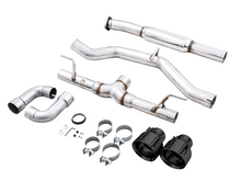 Load image into Gallery viewer, AWE Tuning Subaru BRZ / Toyota GR86 / Toyota 86 Track Edition Cat-Back Exhaust- Diamond Black Tips