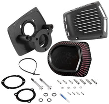 Load image into Gallery viewer, K&amp;N Street Metal Intake System for 08-16 Harley-Davidson Touring Models - Shaker Black