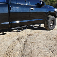 Load image into Gallery viewer, Westin 07-21 Toyota Tundra Double Cab Outlaw Nerf Step Bars - Textured Black