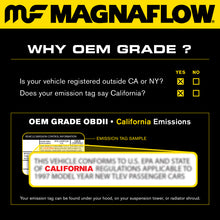 Load image into Gallery viewer, MagnaFlow Direct Fit Catalytic Converter 2010-2013 TRANSIT CONNECT 2.0 L Underbody