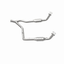 Load image into Gallery viewer, MagnaFlow DF Cat. Conv 95-99 Range Rover 4.0/4.6L GEMS Y-Pipe Assembly *NOT FOR SALE IN CALIFORNIA*