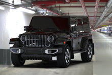 Load image into Gallery viewer, Rally Armor 18-25 Jeep JL Wrangler Black UR Mud Flap w/Blue Logo