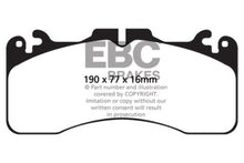 Load image into Gallery viewer, EBC 09+ Lexus LS460 4.6 Sport Yellowstuff Front Brake Pads