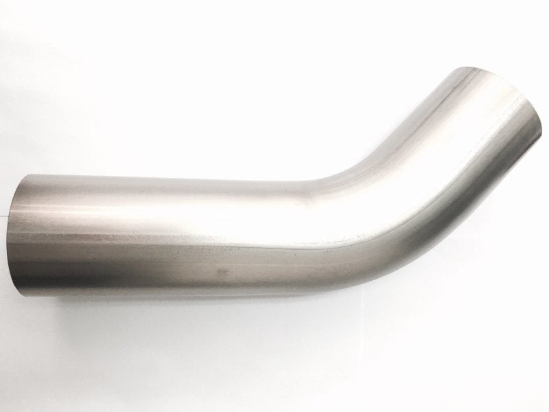 Ticon Industries 2.5in Diameter 45 Degree 1mm WT 3.75in CLR 3in Leg/6in Leg Titanium Mandrel Bend