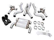 Load image into Gallery viewer, AWE Tuning BMW F8X M3/M4 Track Edition Cat-Back Exhaust - Diamond Black Tips