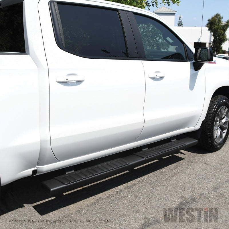 Westin 2019-2026 Chevrolet Silverado/Sierra 1500 Crew Cab R7 Nerf Step Bars - Black