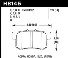 Load image into Gallery viewer, Hawk 1997-1997 Acura CL 2.2 HPS 5.0 Rear Brake Pads