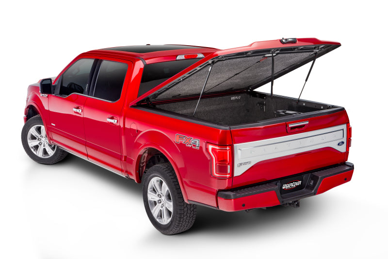 UnderCover 16-20 Toyota Tacoma 6ft Elite LX Bed Cover - Bright Red (Req Factory Deck Rails)