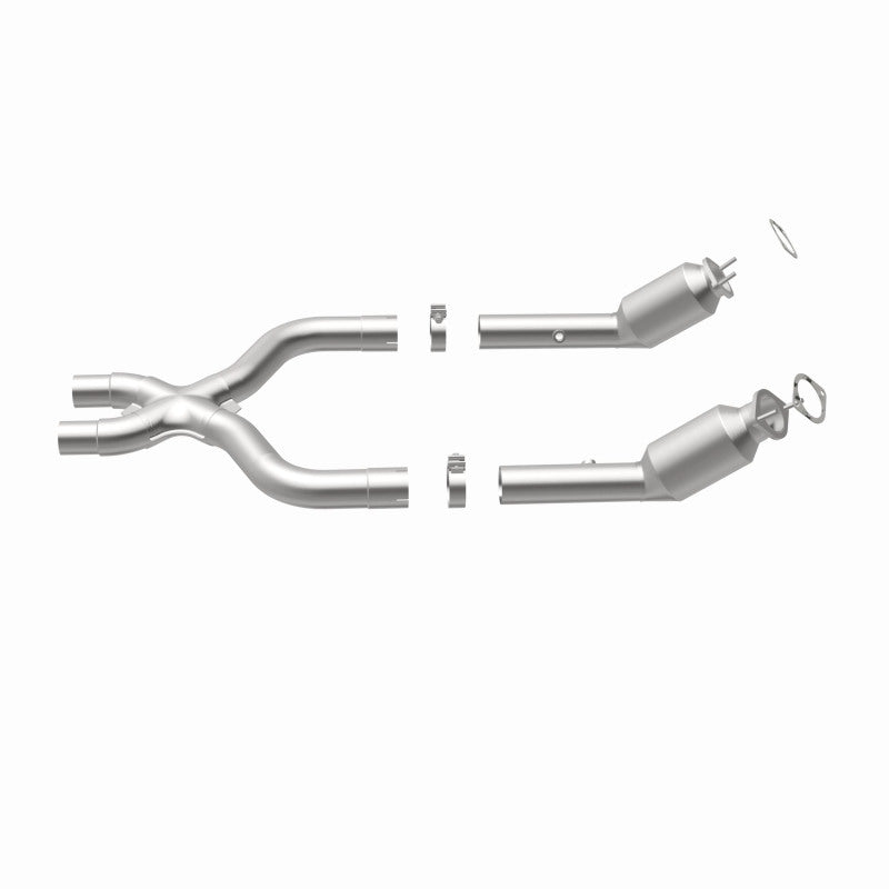 MagnaFlow Direct Fit Catalytic Converter 2011 Mustang 5.0L w/met O/R