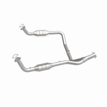 Load image into Gallery viewer, MagnaFlow DF Cat. Conv 95-99 Range Rover 4.0/4.6L GEMS Y-Pipe Assembly *NOT FOR SALE IN CALIFORNIA*