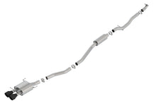 Load image into Gallery viewer, Borla 17-19 Honda Civic SI 1.5L Turbo MT S-Type 2.75in Cat-Back Exhaust Ceramic Black Tip