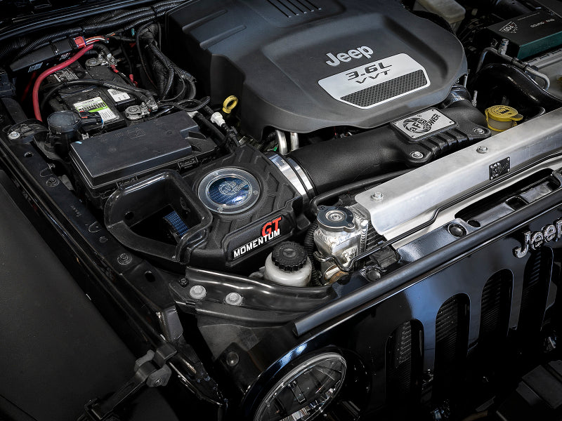 aFe Momentum GT Pro 5R Cold Air Intake System 12-18 Jeep Wrangler JK V6 3.6L