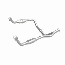 Load image into Gallery viewer, MagnaFlow DF Cat. Conv 95-99 Range Rover 4.0/4.6L GEMS Y-Pipe Assembly *NOT FOR SALE IN CALIFORNIA*