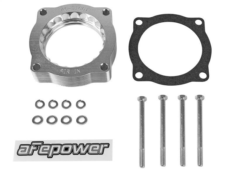 aFe Silver Bullet Throttle Body Spacer N62 Only BMW (E53) 04-09 5series (E60) 04-09 6series (E63/64)