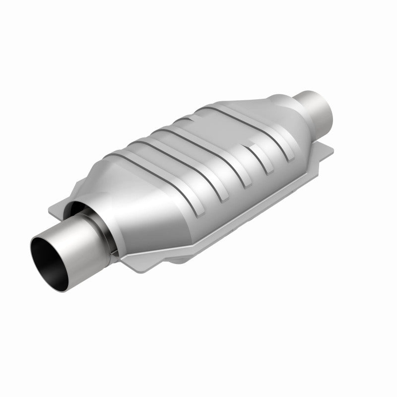 MagnaFlow Univ Cat Conv 2.5in Inlet/Outlet Center/Center Oval 12in Body L x 7in W x 16in Overall L