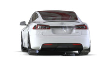 Load image into Gallery viewer, Rally Armor 21-26 Tesla Model S / S Plaid Black UR Mud Flap w/White Logo
