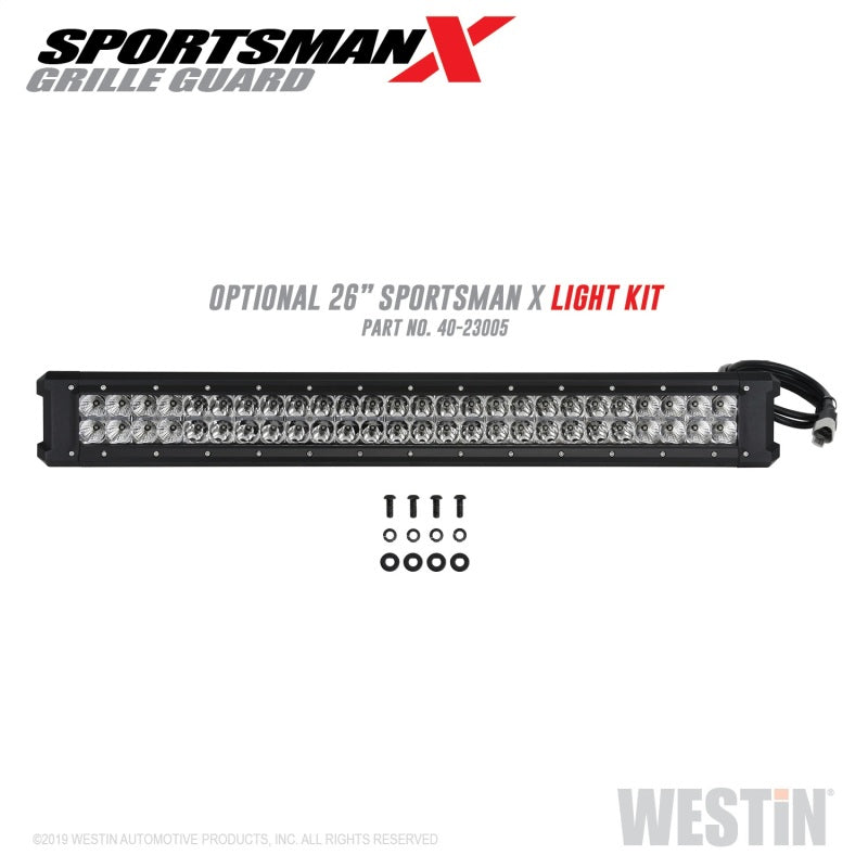 Westin 12-20 Nissan Frontier Sportsman X Grille Guard - Textured Black