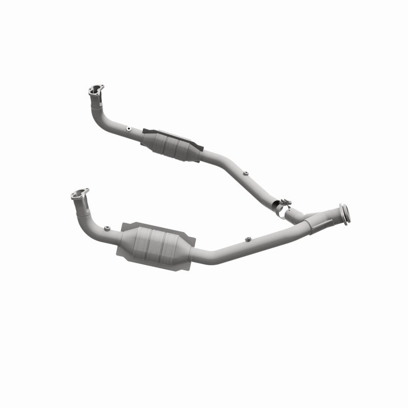 MagnaFlow DF Cat. Conv 97 Land Rover Defender 90 4.0L Y-Pipe Assy / 96-99 Discovery 4.0L Y-Pipe Assy