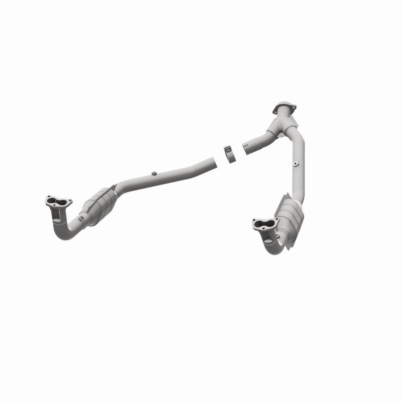 MagnaFlow DF Cat. Conv 97 Land Rover Defender 90 4.0L Y-Pipe Assy / 96-99 Discovery 4.0L Y-Pipe Assy