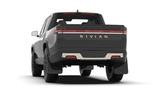 Load image into Gallery viewer, Rally Armor 22-25 Rivian R1T Black UR Mud Flap w/Nitrous Blue Logo