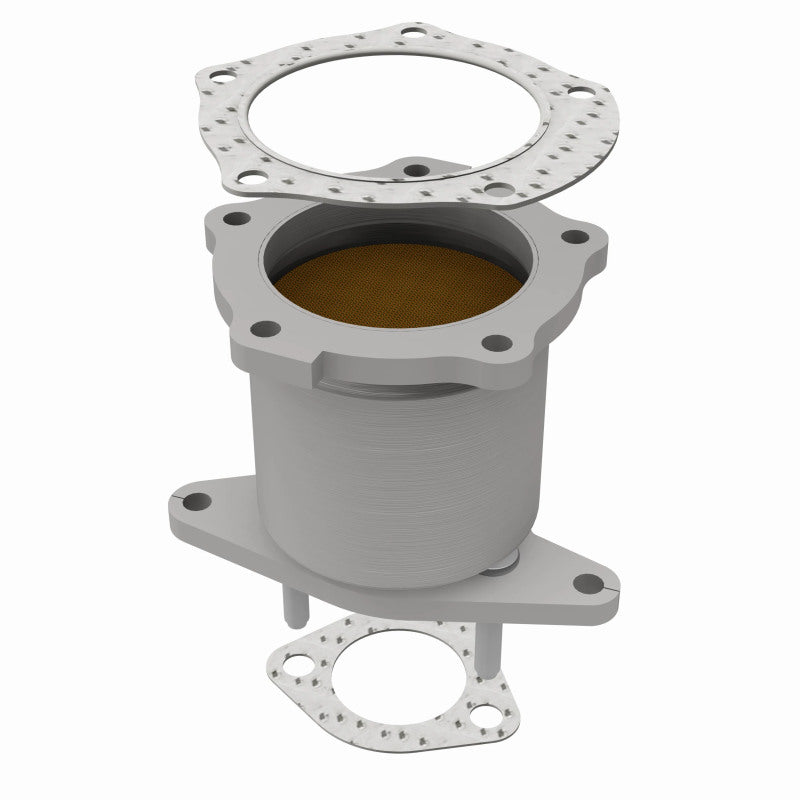 MagnaFlow Direct Fit Catalytic Converter 98 Mazda Protege Front