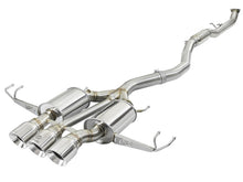 Load image into Gallery viewer, aFe Takeda 3in 304 SS Cat-Back Exhaust w/ Tri-Polished Tips 17-18 Honda Civic Type R L4 2.0L (t)
