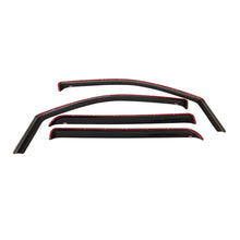 Load image into Gallery viewer, Westin 2014-2018 Chevy Silverado 1500 Crew Cab In-Channel Wind Deflector 4pc - Smoke