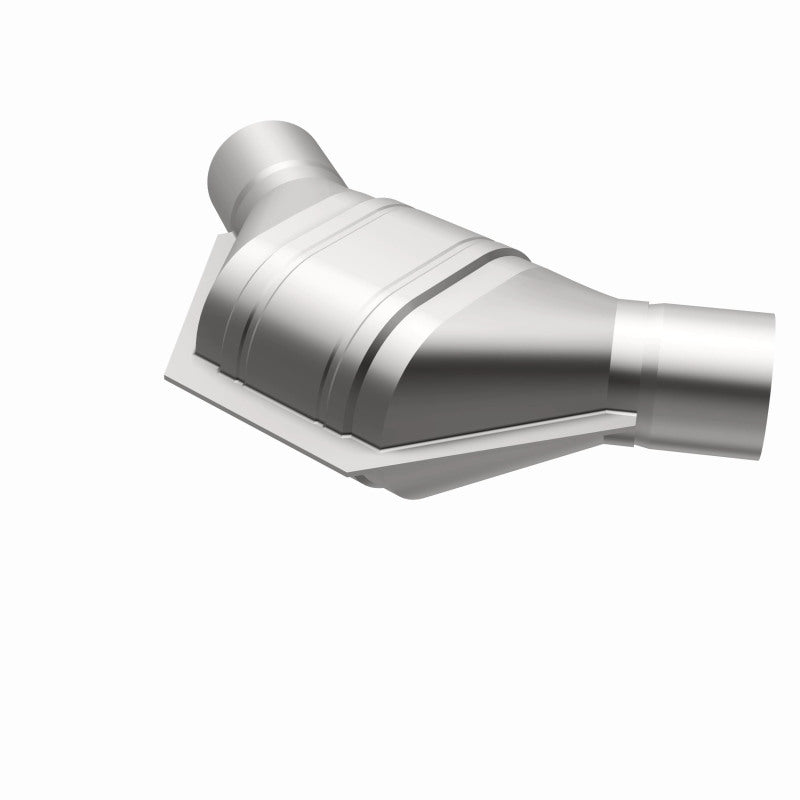 MagnaFlow Universal Catalytic Converter 2.00in Angled In/Out Frnt CA